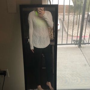 White target sweater